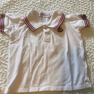 Boys Moncler polo shirt